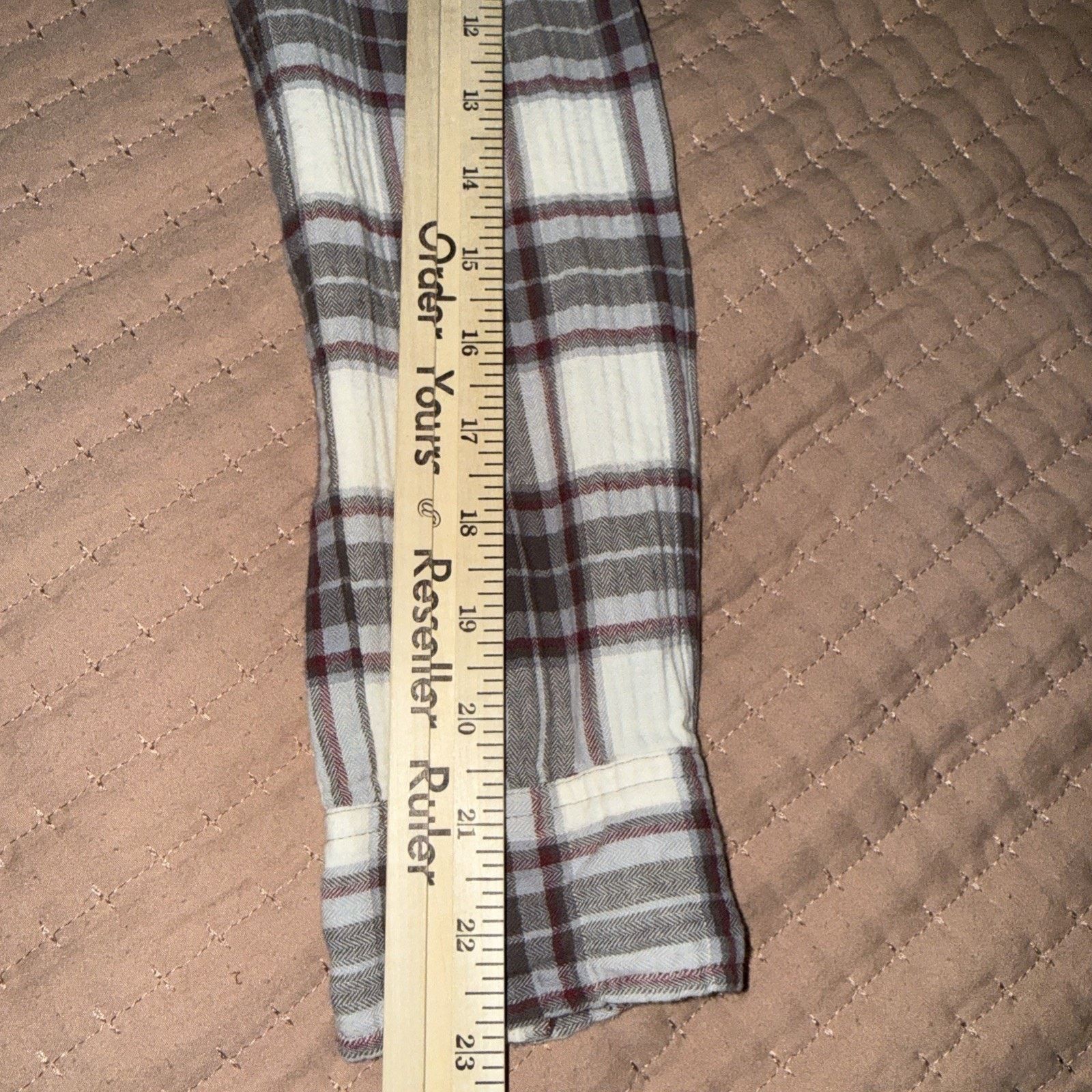 Johnny Was Johnny Was Plaid Sz S Floral Rose Cross Stitch Western EUC Size M / US 6-8 / IT 42-44 - 9 Thumbnail