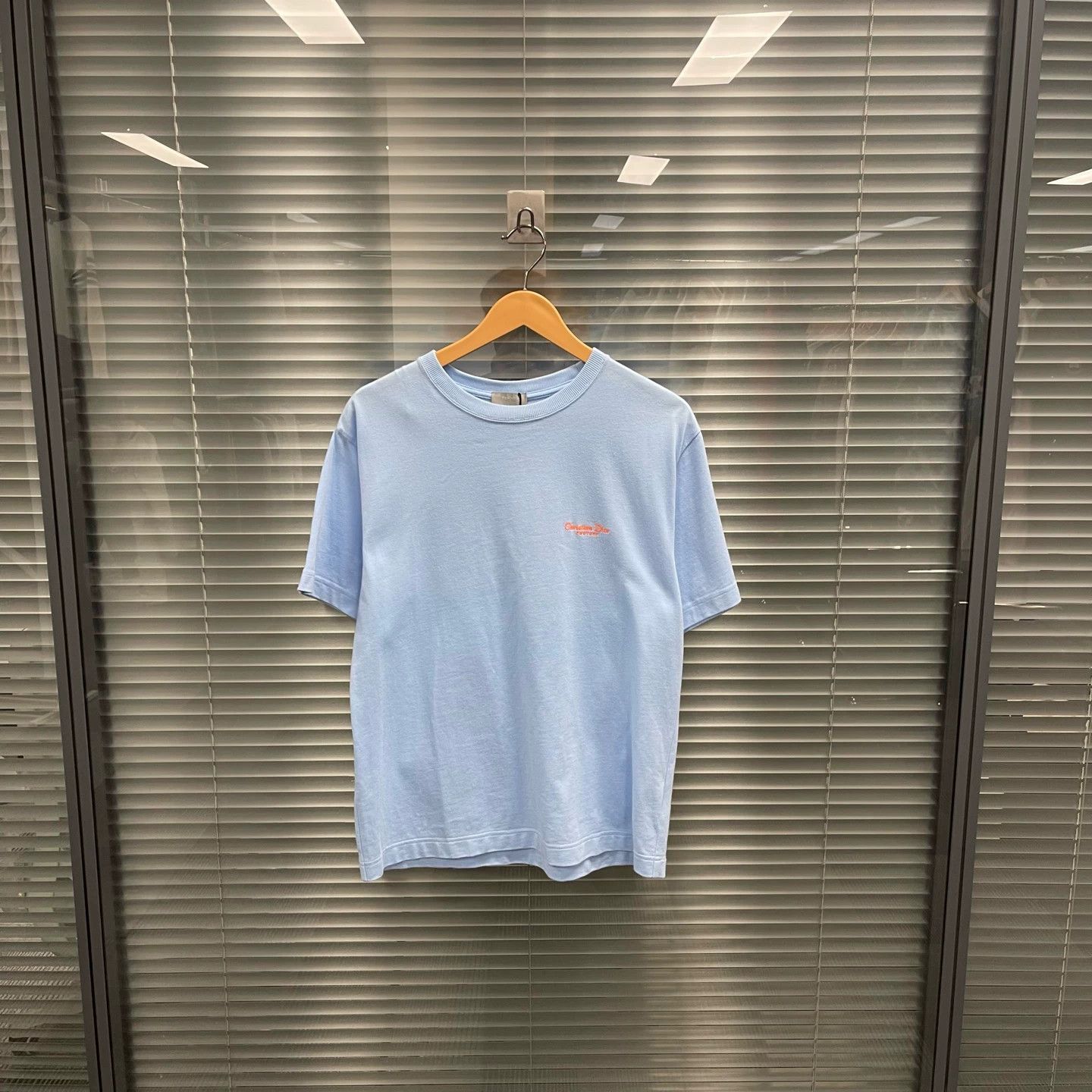 Dior Dior 24 Blue Logo Embroidery Tee XS New Size US XS / EU 42 / 0 - 1 Thumbnail