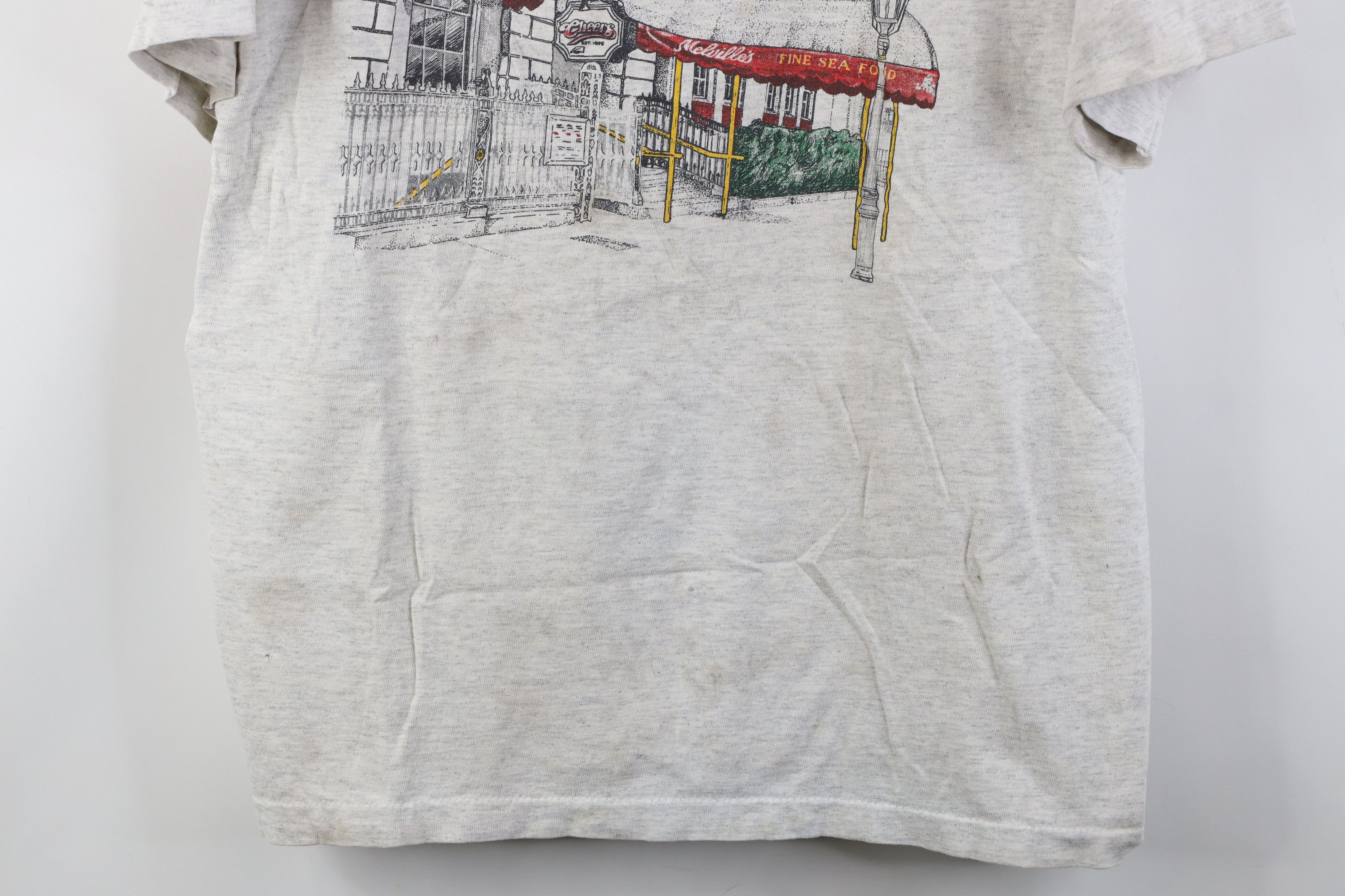 Vintage Vintage 90s Streetwear Spell Out Cheers Boston T-Shirt USA Size US L / EU 52-54 / 3 - 3 Thumbnail