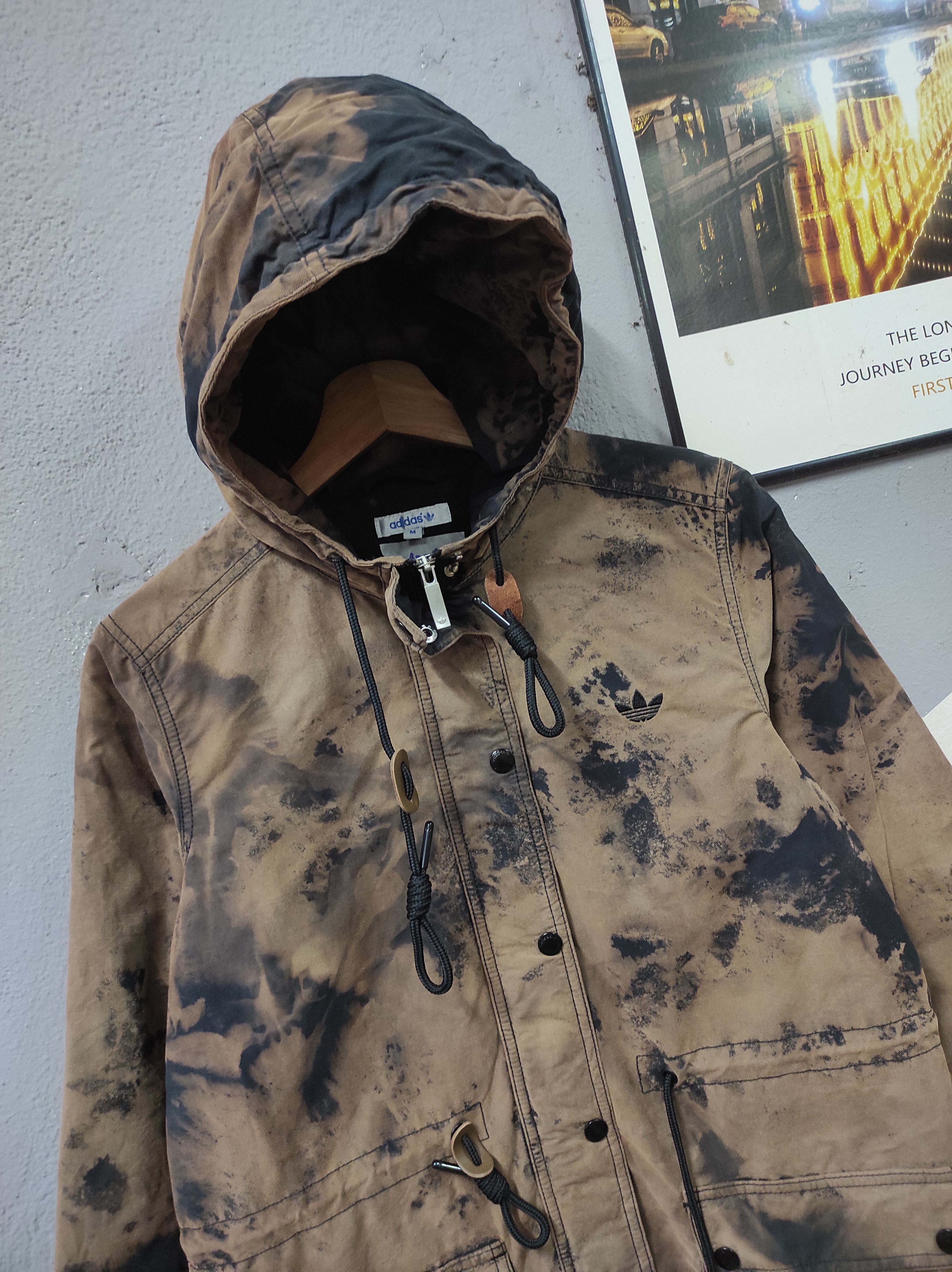 Adidas ADIDAS TREFOIL 40 YEARS MULTIPOCKET PARKA JACKET HOODED Size US M / EU 48-50 / 2 - 2 Thumbnail