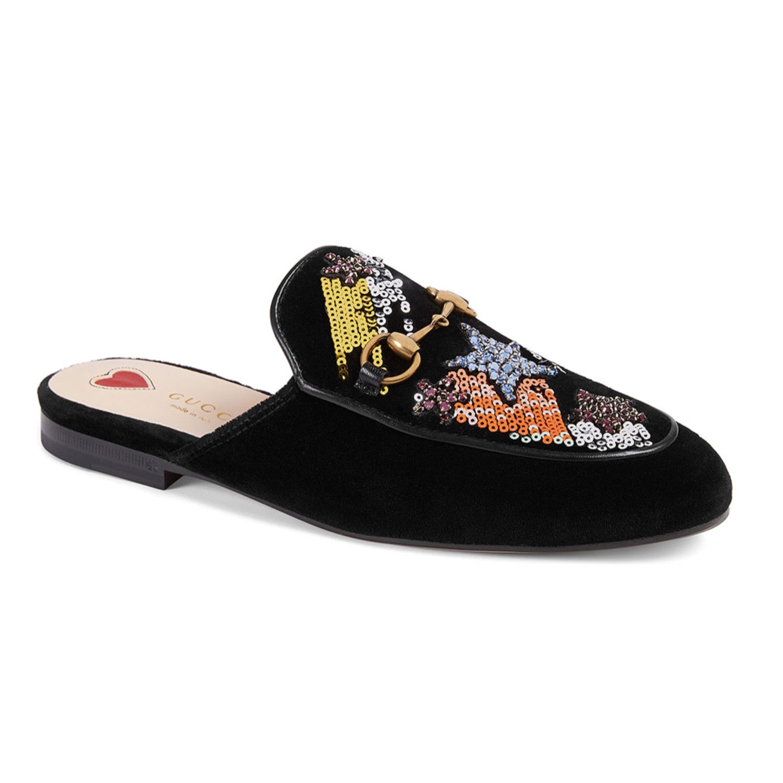 Gucci Princetown Shooting Star Slide Loafer Mule Slipper Flat 35 Size US 5 / IT 35 - 2 Thumbnail