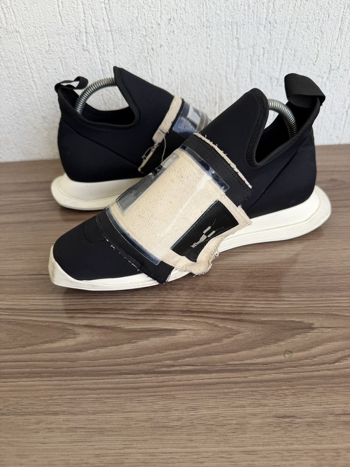 Rick Owens Drkshdw 🕷️🔥Babel runners Drkshdw Size US 5 / EU 37 - 17 Thumbnail