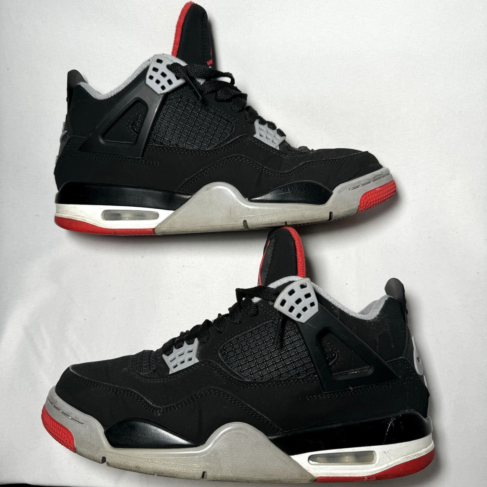 Jordan Brand × Nike Size 8.5 - Nike Air Jordan 4 Retro OG Bred 2019 Men's Shoes Size US 8.5 / EU 41-42 - 2 Thumbnail