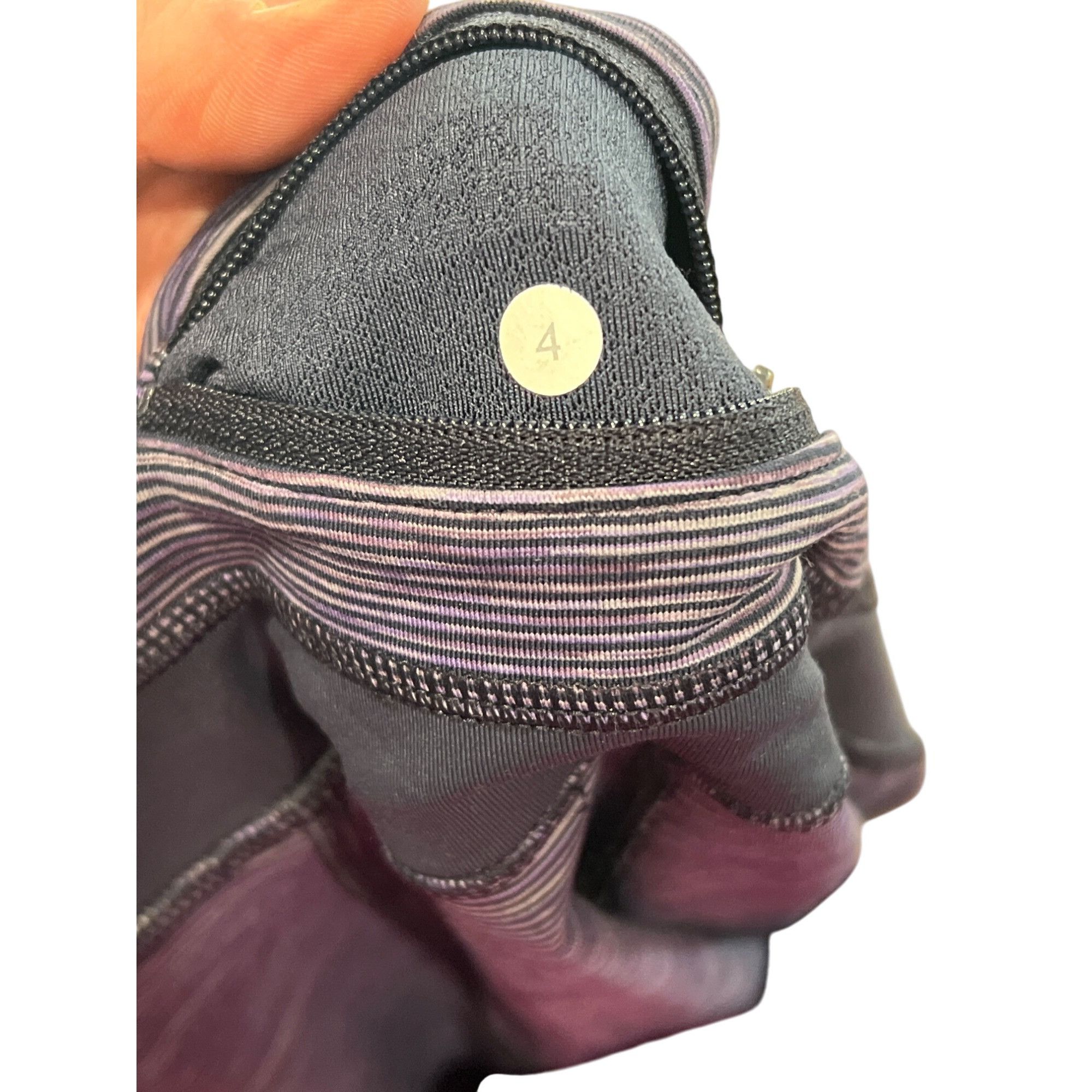 Lululemon Lululemon Run: Inspire Crop IIWee Are From Space Deep Indigo Size 27" / US 4 / IT 40 - 10 Thumbnail