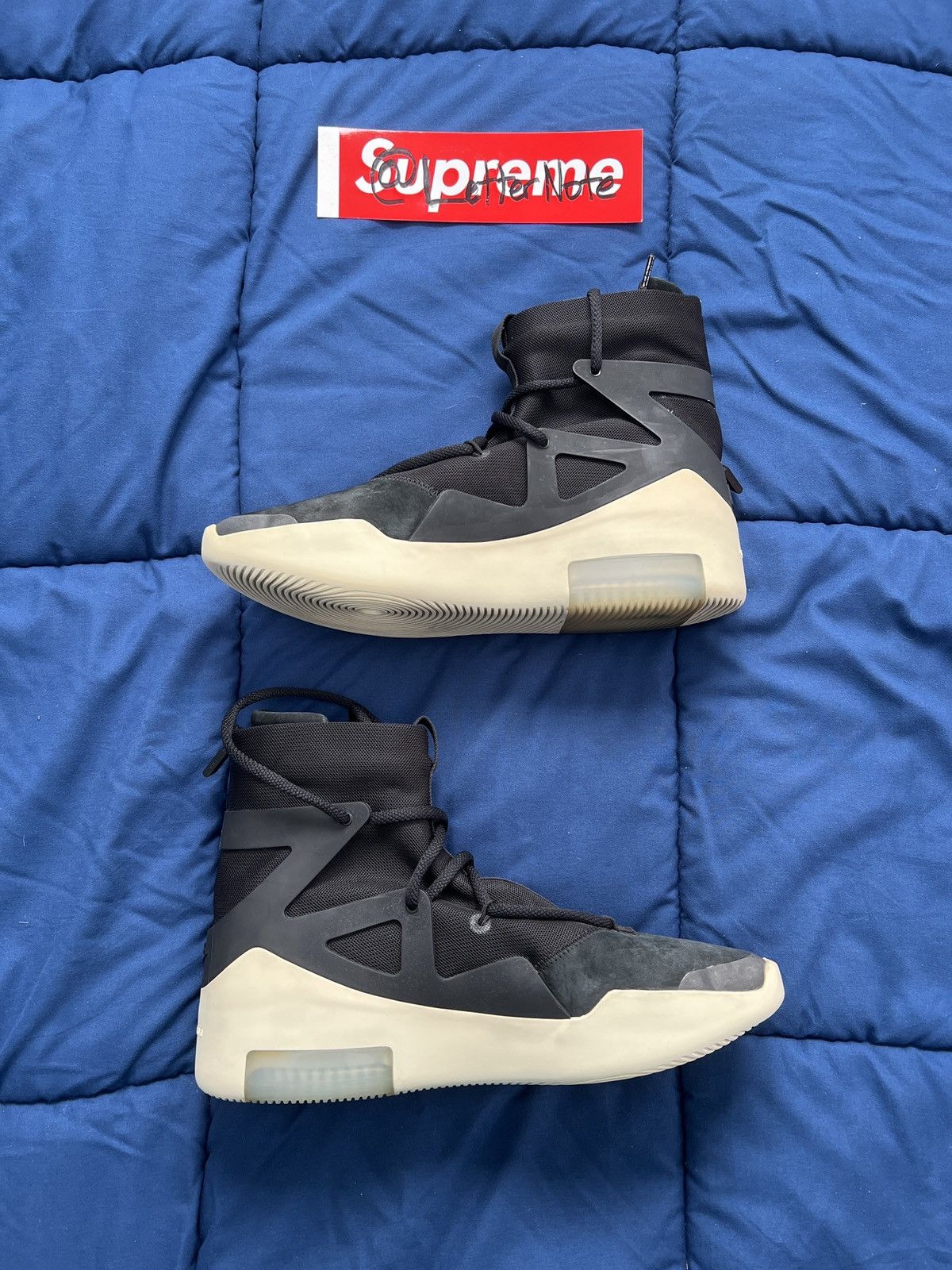 Fear of God × Nike Air Fear of God 1 ‘Black’ Size US 10 / EU 43 - 3 Thumbnail