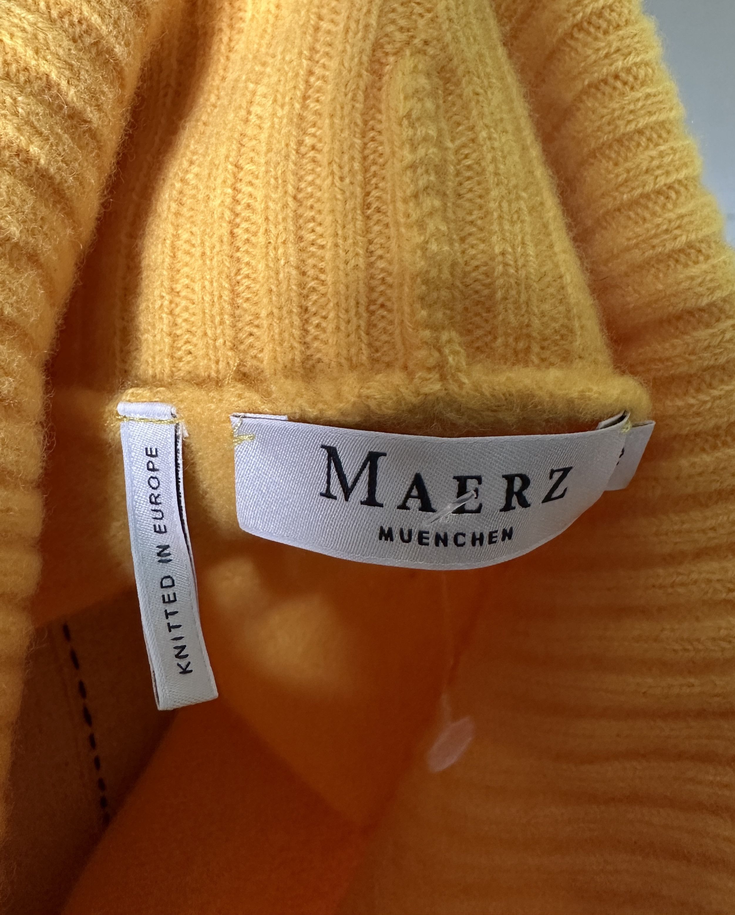 Other MAERZ Wool Yellow Pullover Jumper Size XL / US 12-14 / IT 48-50 - 5 Thumbnail