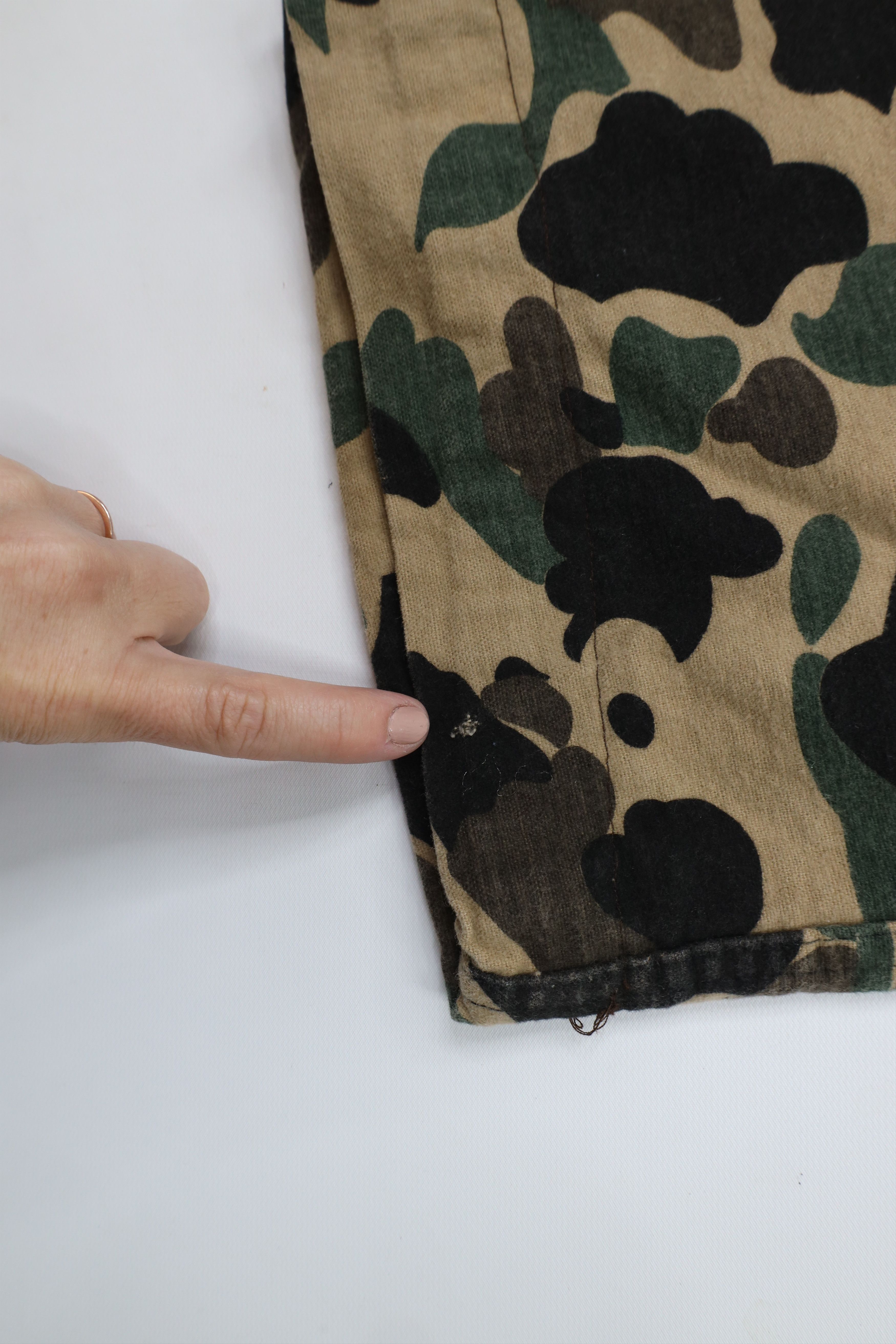 Vintage Vintage 70s Streetwear Cloth Camouflage Cargo Pants USA Size US 42 / EU 58 - 5 Thumbnail