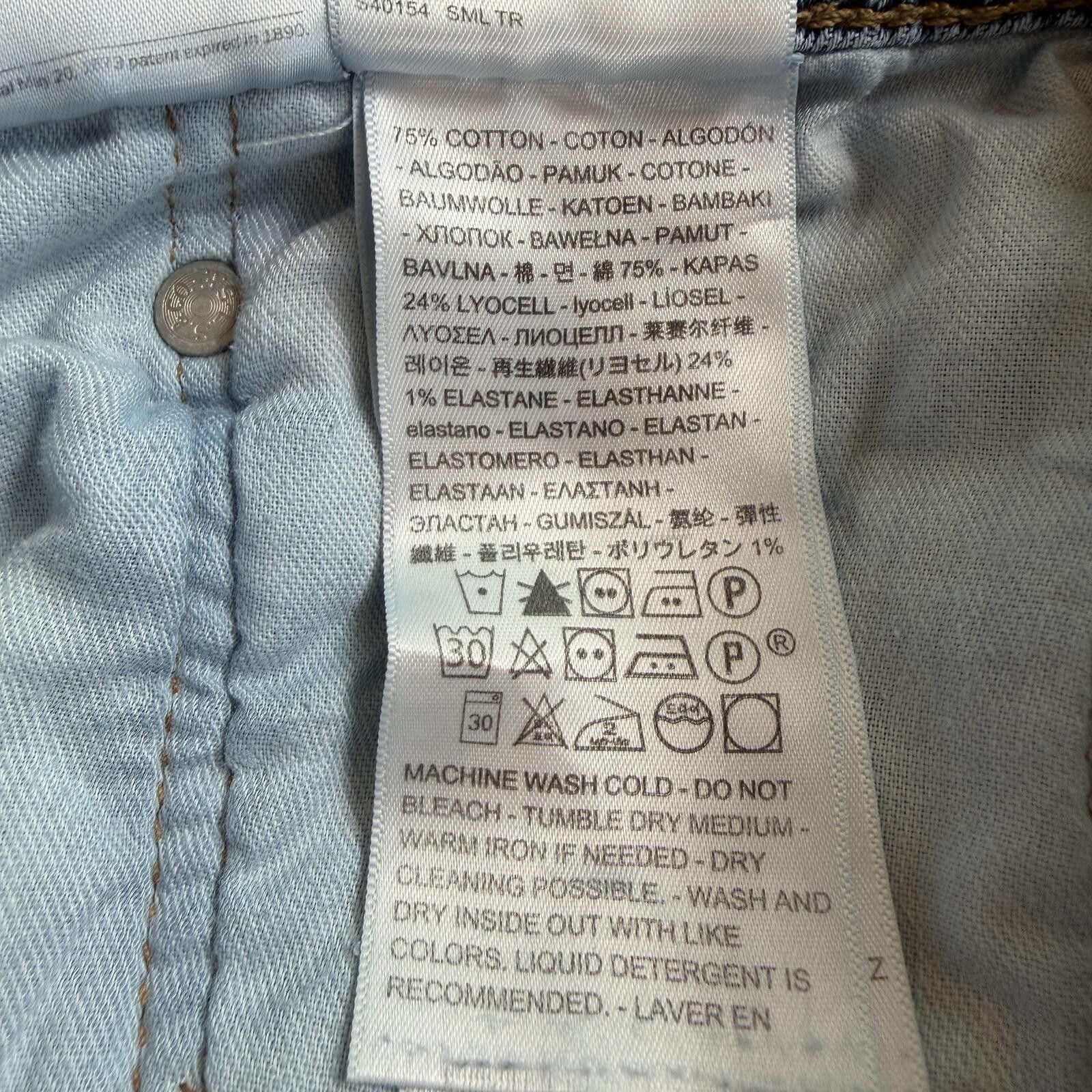 Levi's Levis 541 Athletic Taper Light Wash Jeans Men 36x30 Fade Y2K Size US 36 / EU 52 - 8 Thumbnail