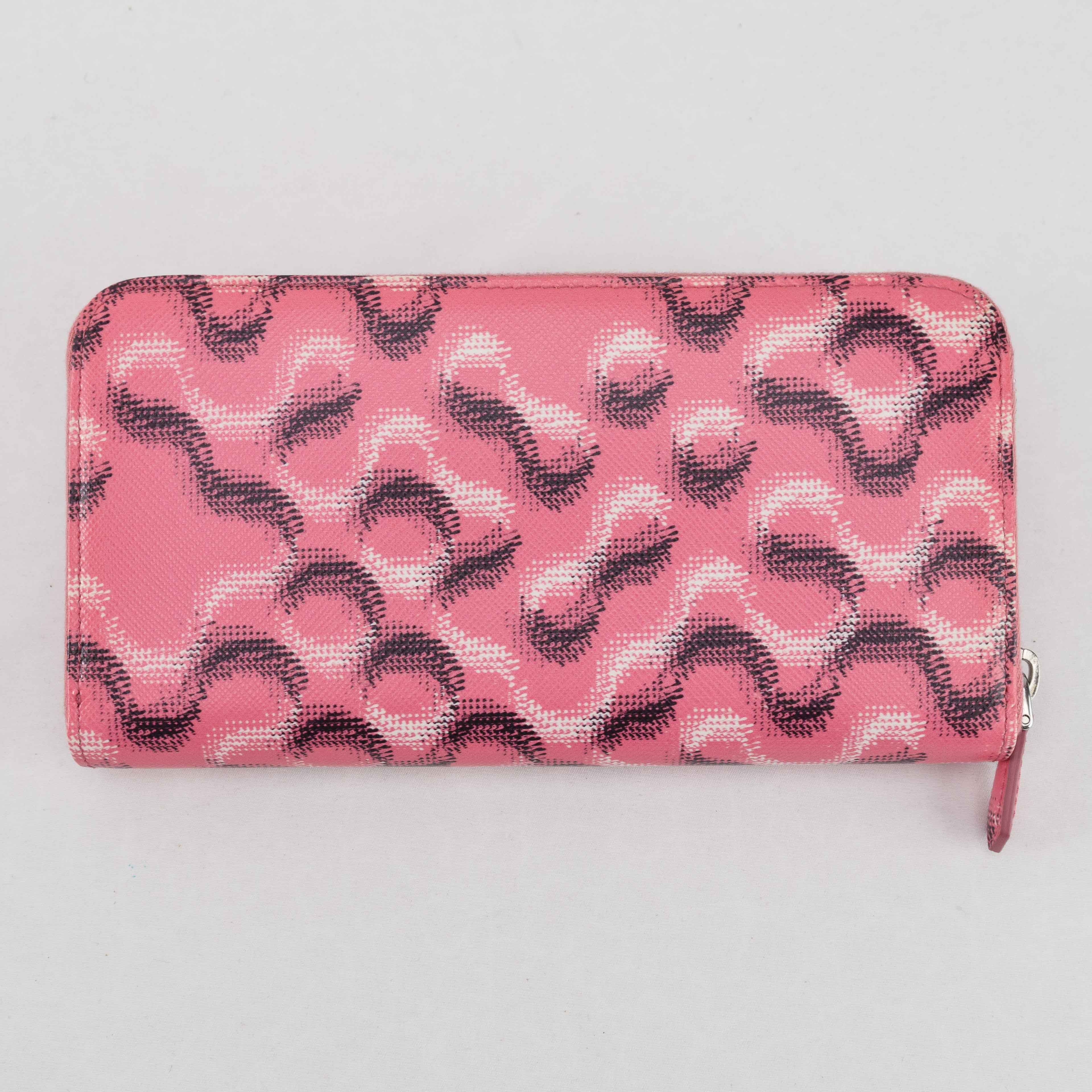 Prada PRADA Zip Around Long Saffiano Leather Wallet Size ONE SIZE - 4 Thumbnail