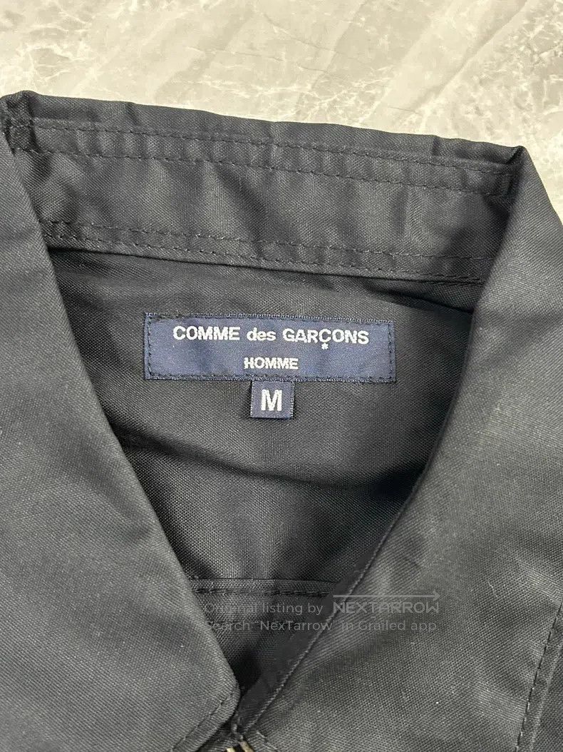 Comme des Garcons Comme des Garcons Long-sleeved shirt, black, with piecing Size US M / EU 48-50 / 2 - 3 Thumbnail