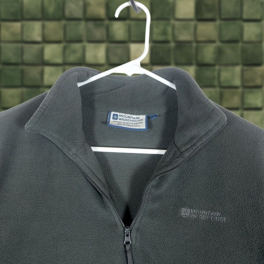 Vintage Mountain Warehouse 1/4 Zip Pullover Mens Medium Long Sleeve Gray Sweatshirt Top Size US M / EU 48-50 / 2 - 1 Thumbnail