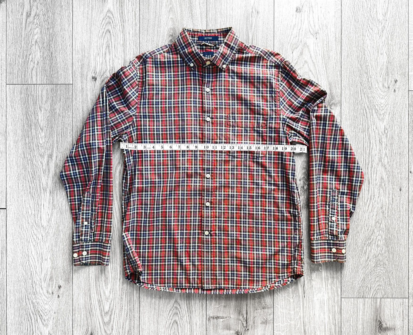 Gap GAP Slim Fitted Button Up Shirt 100% Cotton Size US M / EU 48-50 / 2 - 11 Thumbnail