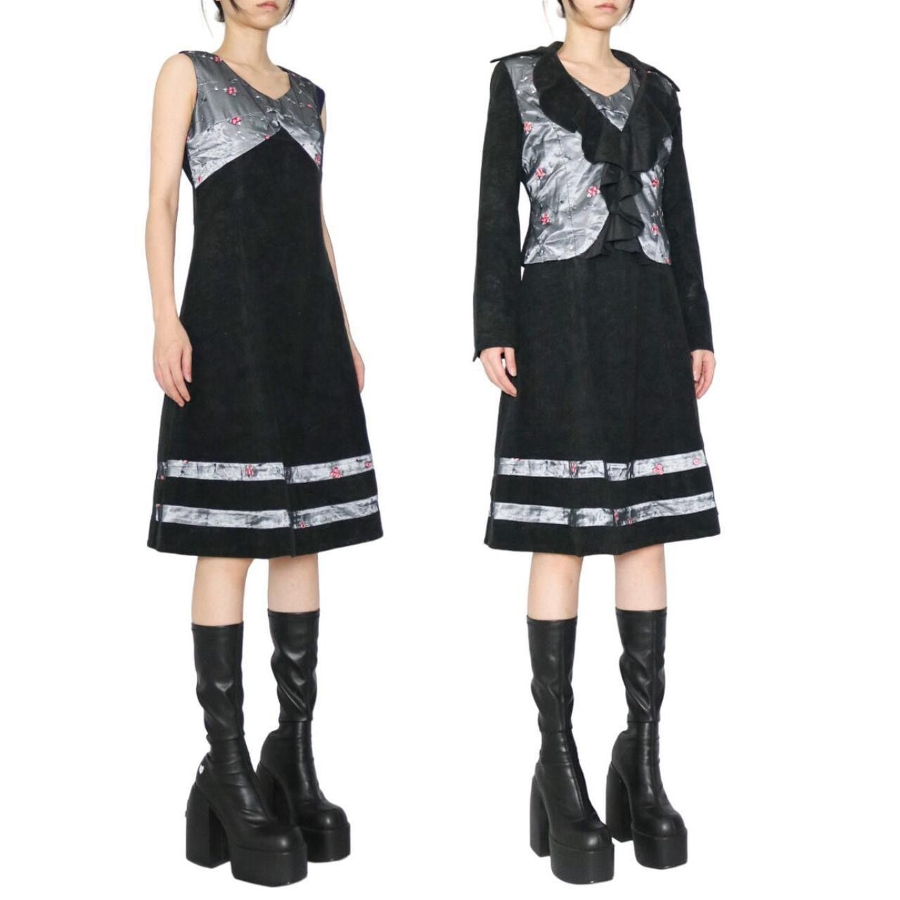 Japanese Brand × Vintage 00s Hana Okuba Dress and Jacket Set Size S / US 4 / IT 40 - 1 Thumbnail