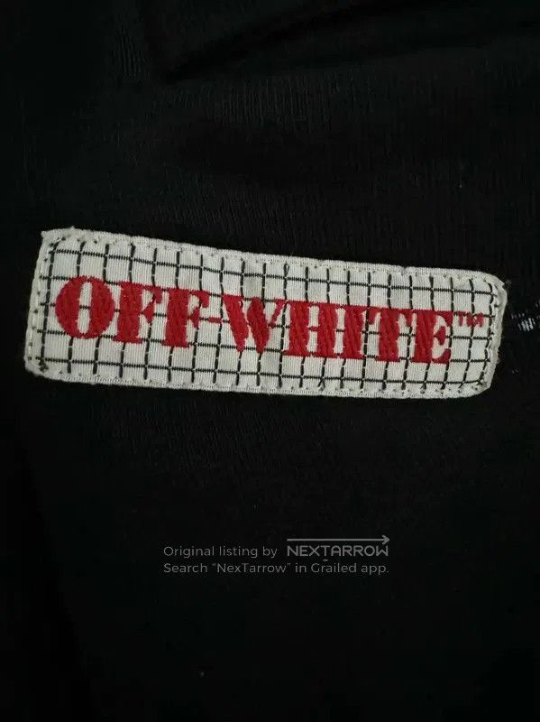Off-White Off-White Black Cotton Logo Casual Pants . Size US 26 / EU 42 - 5 Thumbnail