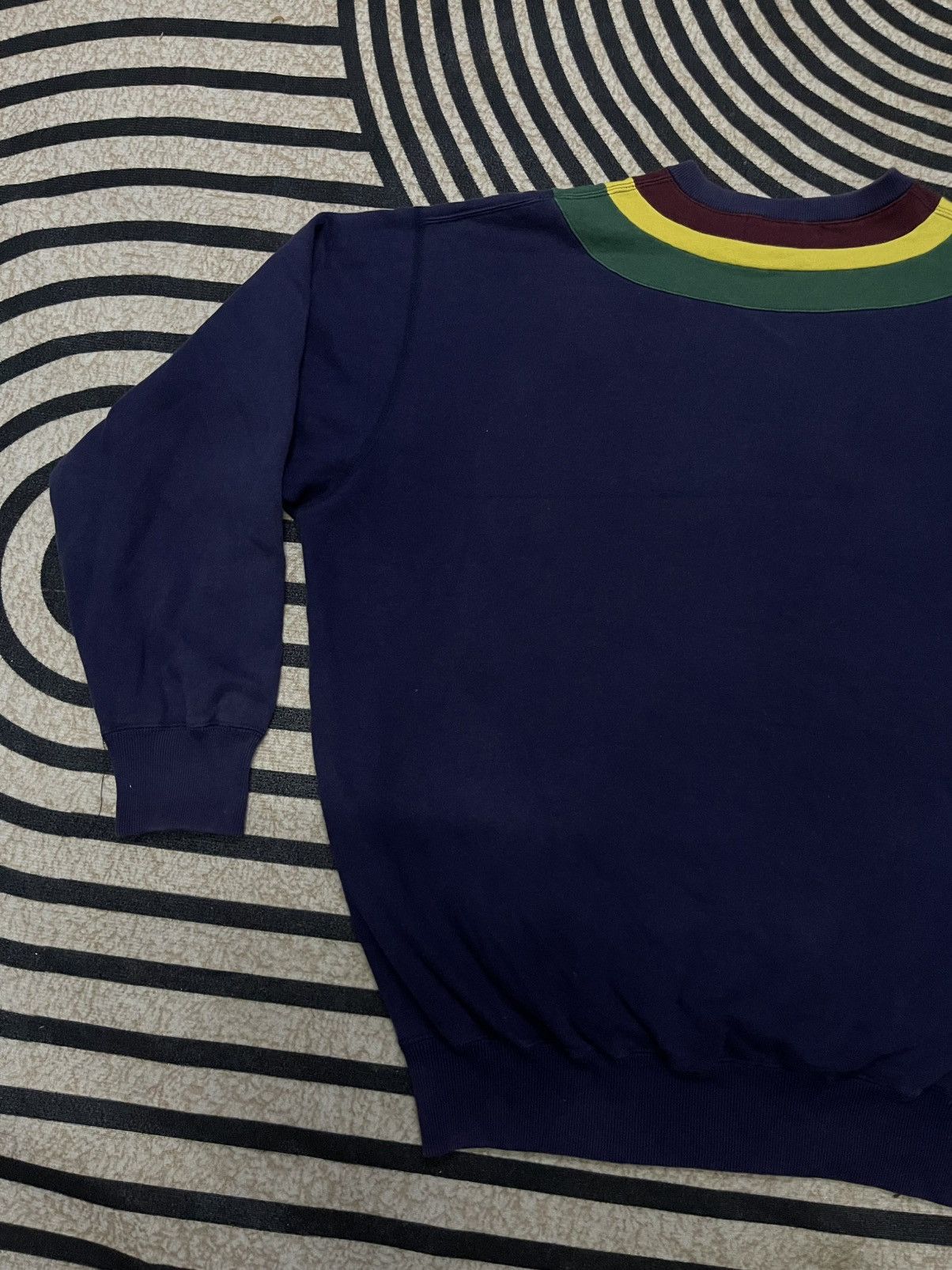 Polo Ralph Lauren 90s POLO BY RALPH LAUREN V-NECK COLLEGE STYLE SWEATER Size US L / EU 52-54 / 3 - 12 Thumbnail