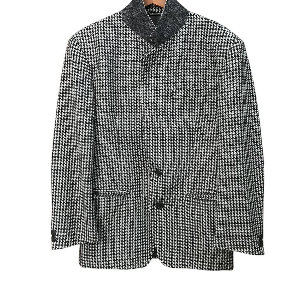 Valentino VINTAGE-OLIVER by VALENTINO HOUDSTOOTH BLAZER Size 48R - 5 Thumbnail