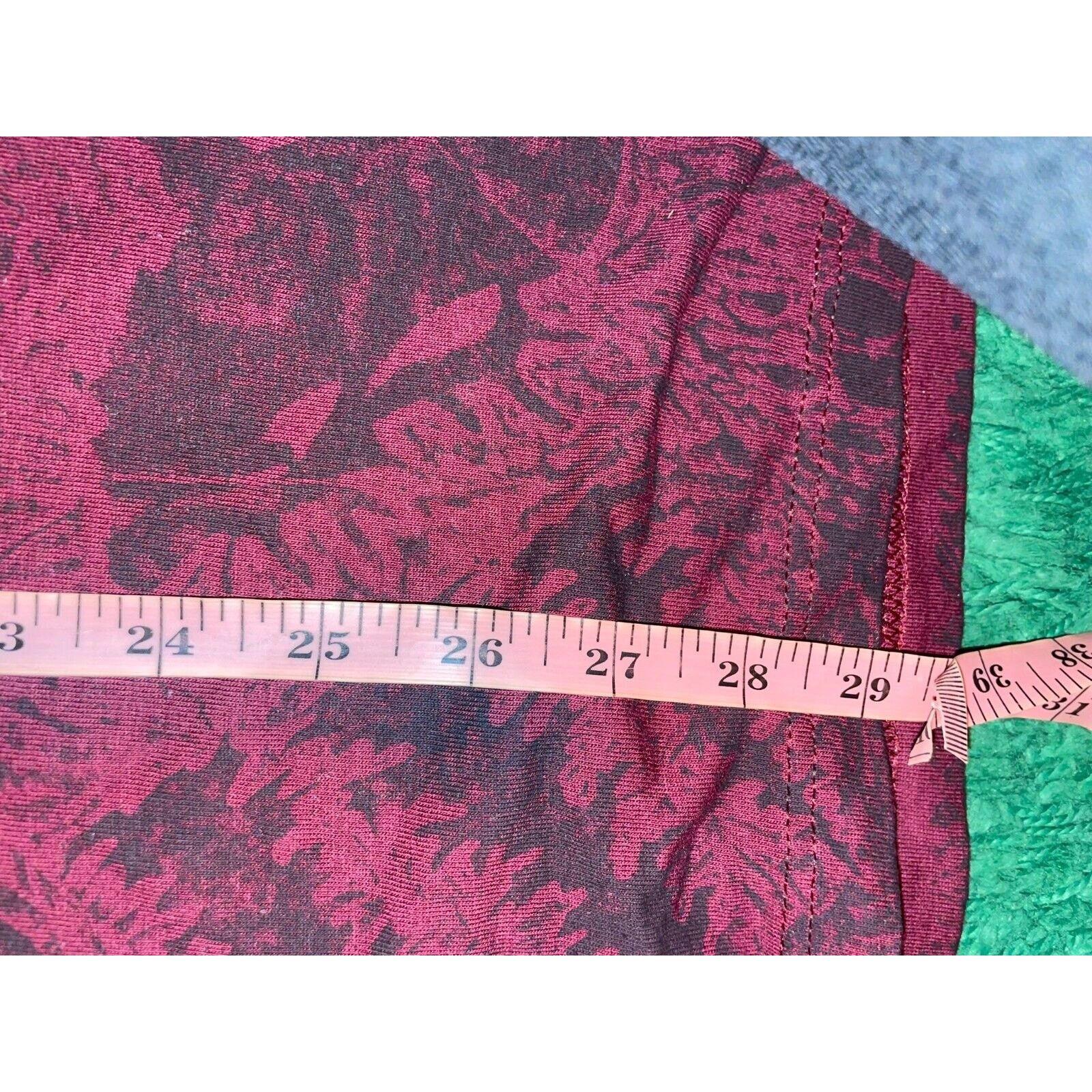 Jerzees Vintage Idaho Animal Shirt Nature All Over Print Red 90s VTG Size US M / EU 48-50 / 2 - 9 Thumbnail