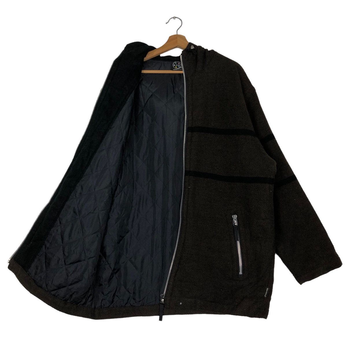 Japanese Brand 🔥Rich Brown Wool Herringbone Jacket Mavi Sons Issey Miyake Size US L / EU 52-54 / 3 - 12 Thumbnail