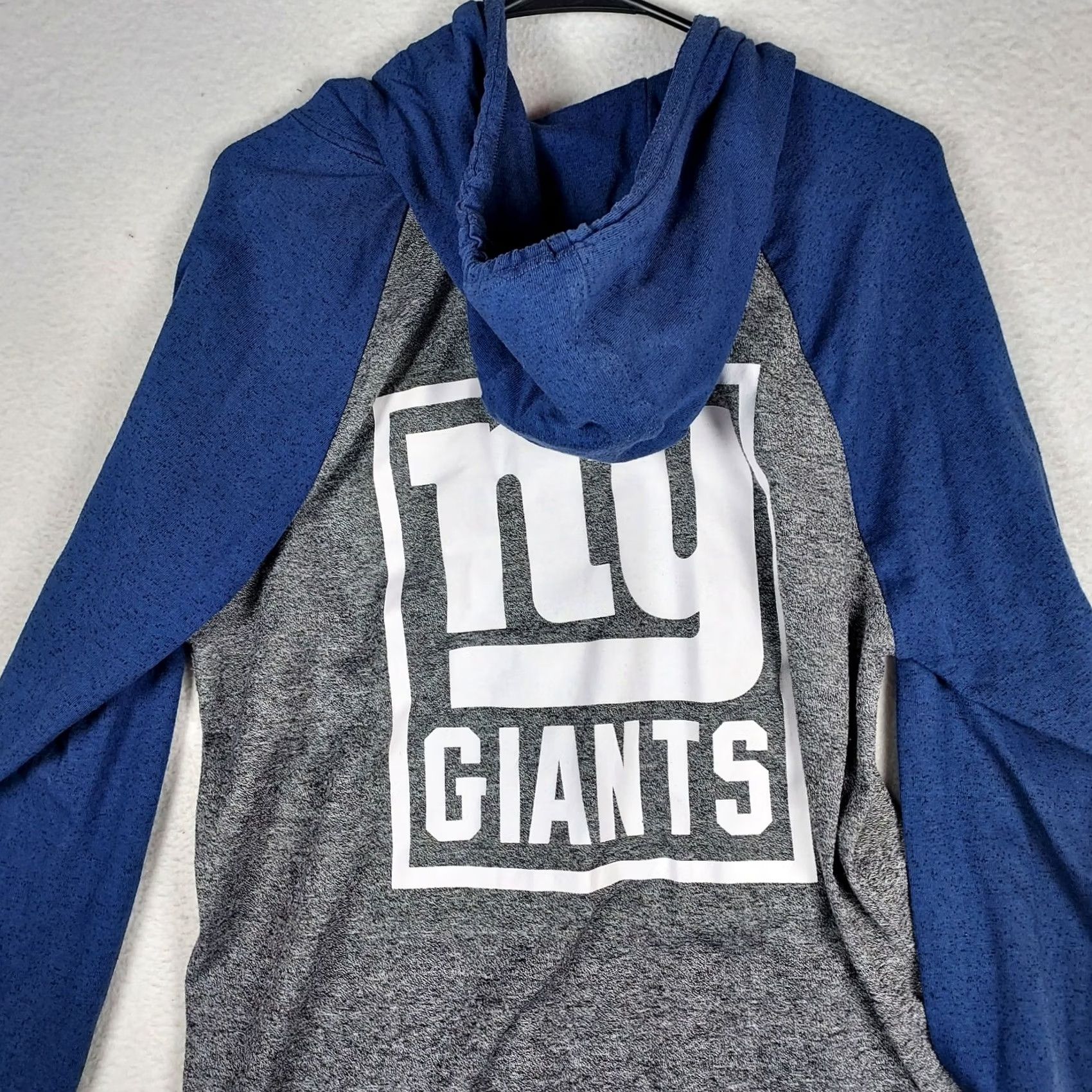NFL New York Giants NFL Hoodie Men’s Large Gray Blue Pullover Team Apparel Size US L / EU 52-54 / 3 - 3 Thumbnail