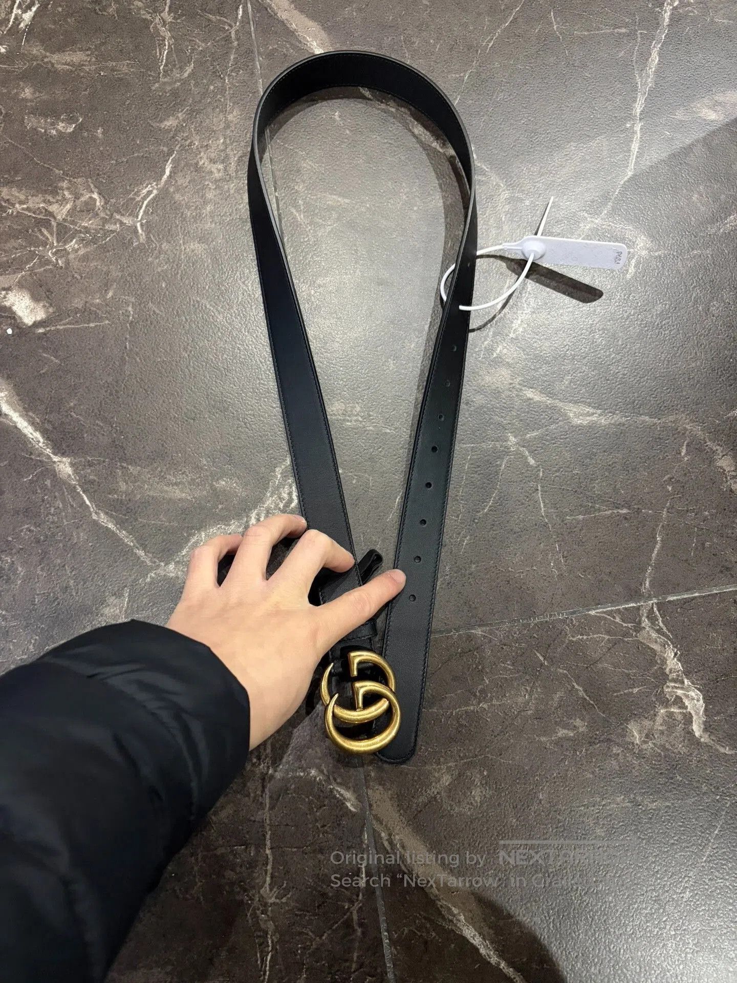 Gucci Gucci GG Marmont Leather Belt. Size ONE SIZE - 1 Thumbnail