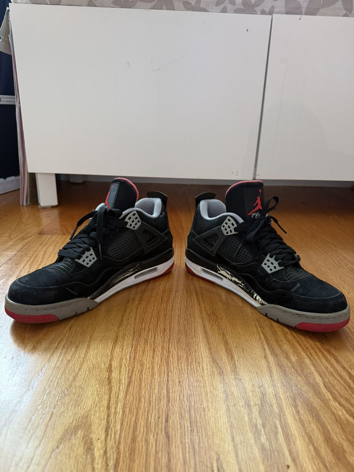Jordan Brand Jordan 4 Bred Size US 9 / EU 42 - 4 Thumbnail