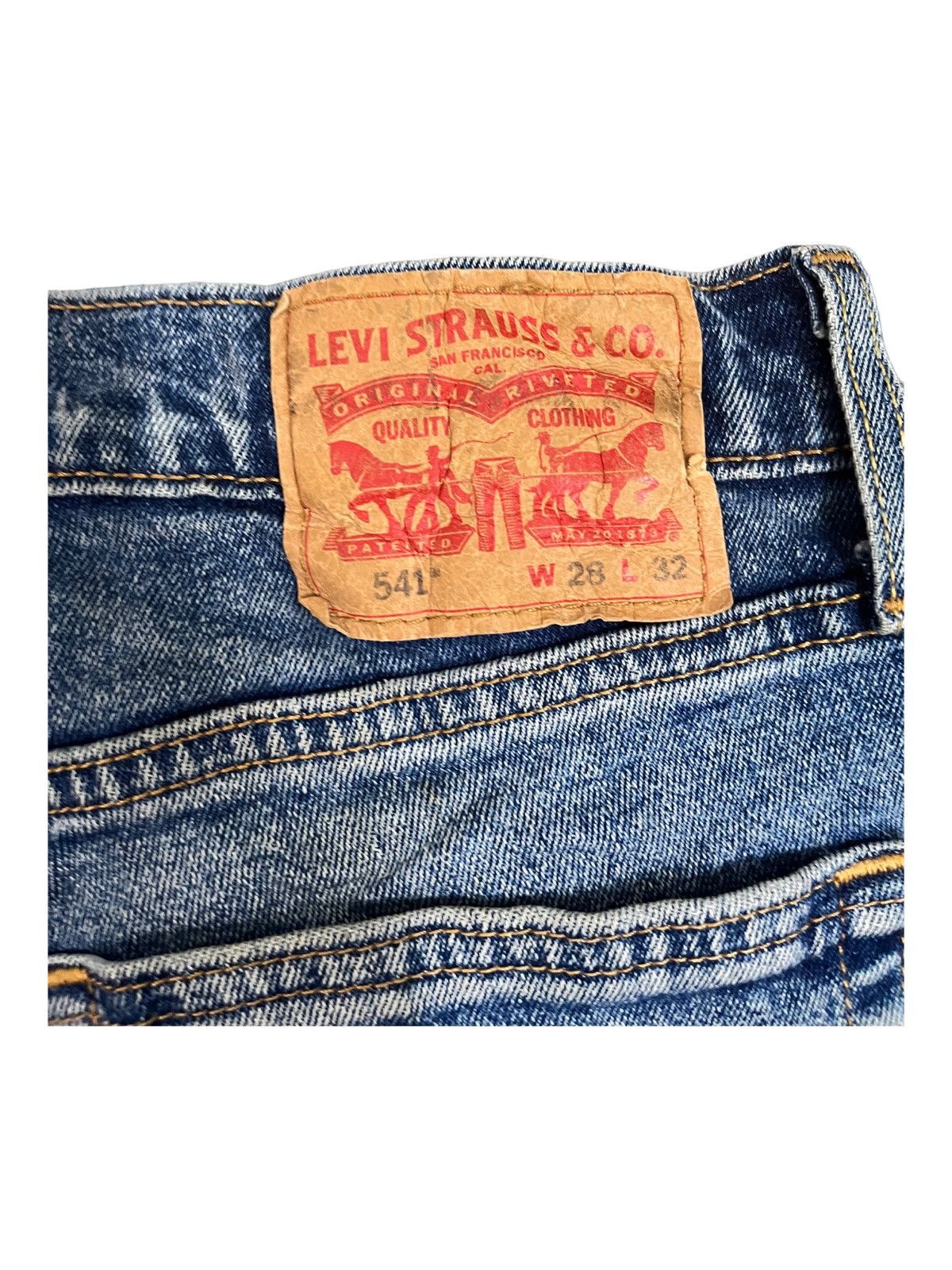 Levi's Levis 541 Distress Rusty Jeans Size US 31 - 8 Thumbnail