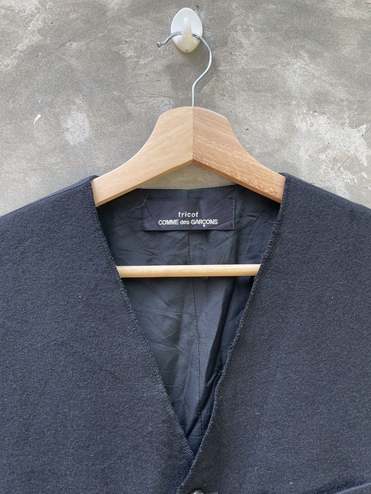 Comme des Garcons Comme Des Garçons Wool Tricot AD1992 Vest Size US M / EU 48-50 / 2 - 5 Thumbnail