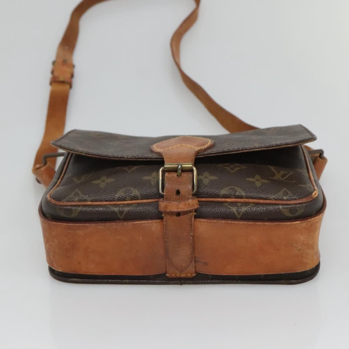 Louis Vuitton LOUIS VUITTON Monogram Cartouchiere MM Shoulder Bag M51253 Size ONE SIZE - 9 Thumbnail