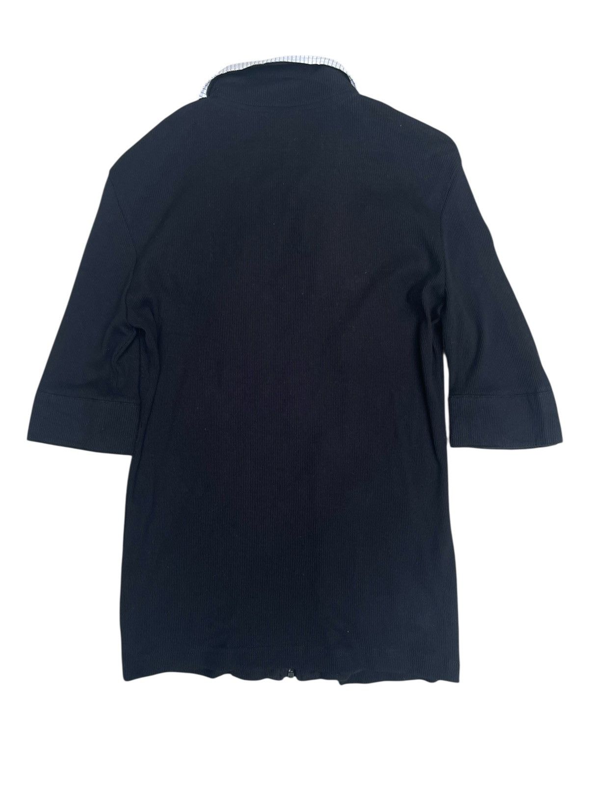 In The Attic Growth Archive Zip Jacket - Striped Collar, Cropped Sleeve Size S / US 4 / IT 40 - 2 Thumbnail