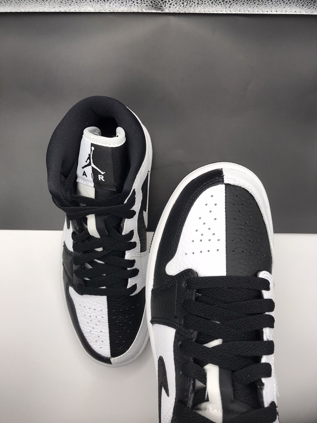 Jordan Brand Jordan 1 Mid “Homage Split White&Black” Size US 6.5 / IT 36.5 - 6 Thumbnail
