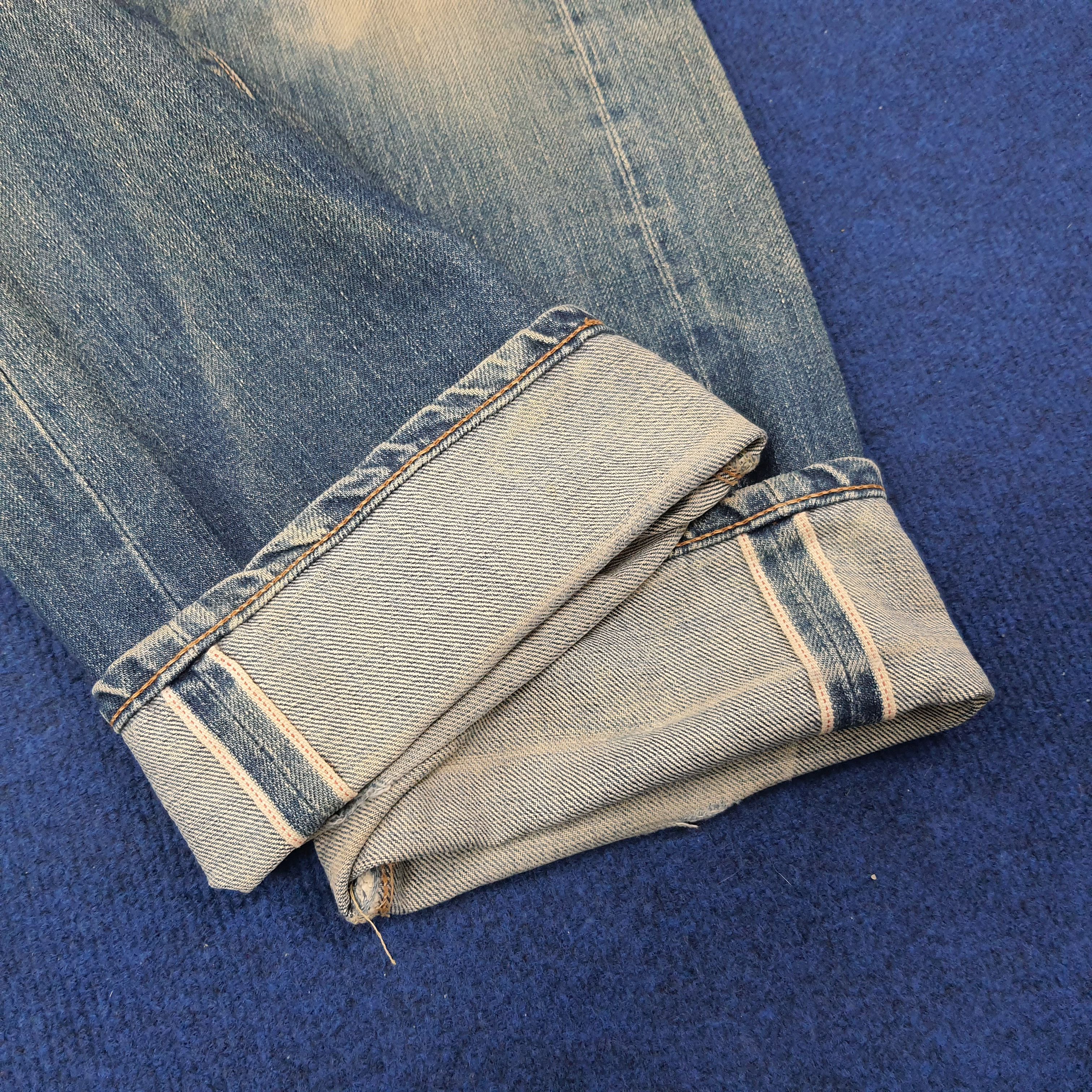 Evisu × Japanese Brand × Vintage Vintage Evis Salvadge Japan Custom Daicock Jeans C235N26 Size US 28 / EU 44 - 7 Thumbnail