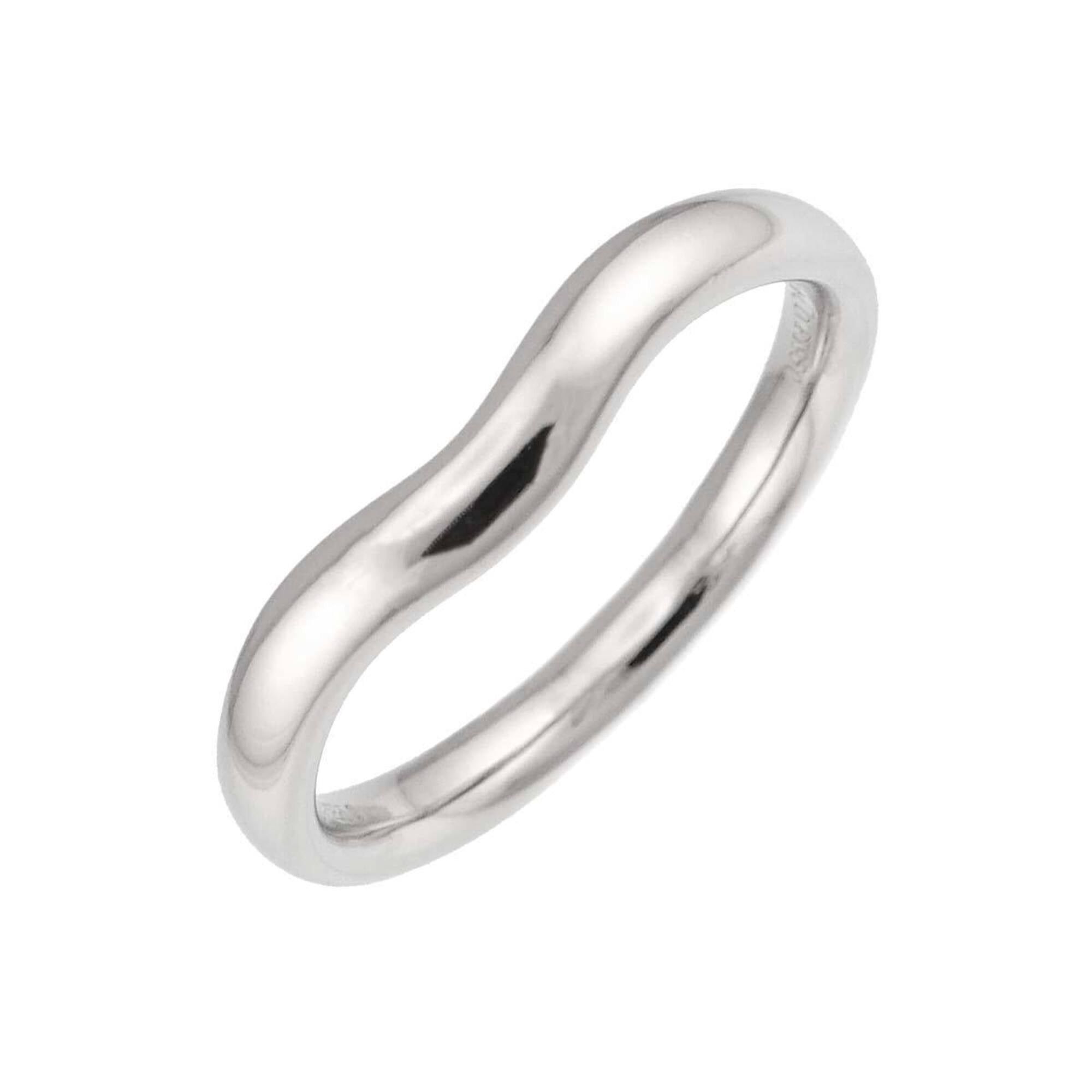 Tiffany & Co. Tiffany & Co. Wide Curved Band Ring (Pt Platinum) Size ONE SIZE - 1 Thumbnail
