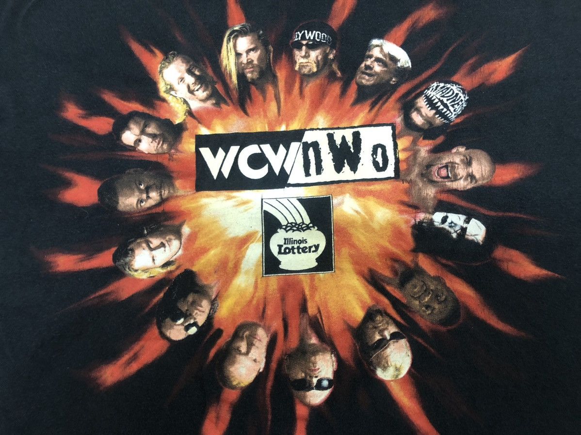 Vintage × WCW/nWo × WWF RARE 🔥 WCW NWO WRESTLING PROMO TEE XL Size US XL / EU 56 / 4 - 5 Thumbnail