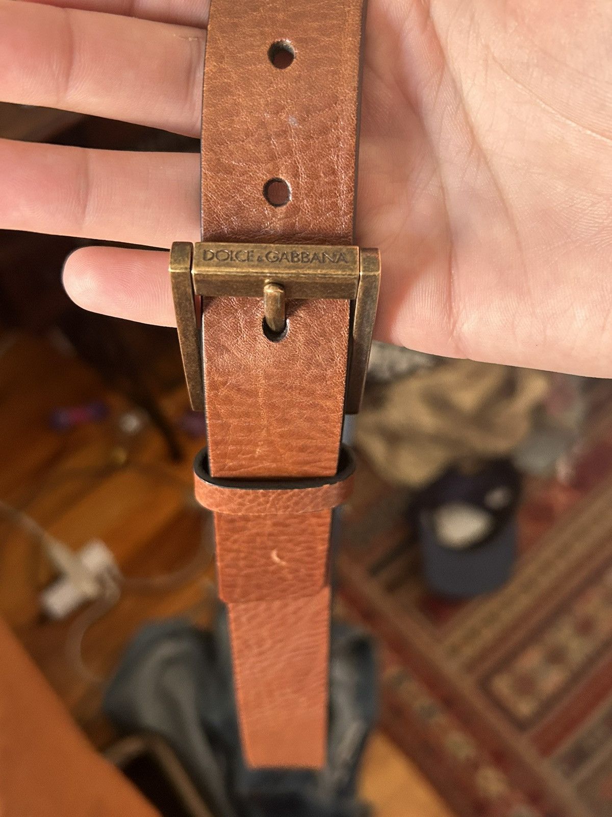 Dolce & Gabbana Dolce & Gabbana Brown Belt Size ONE SIZE - 3 Thumbnail