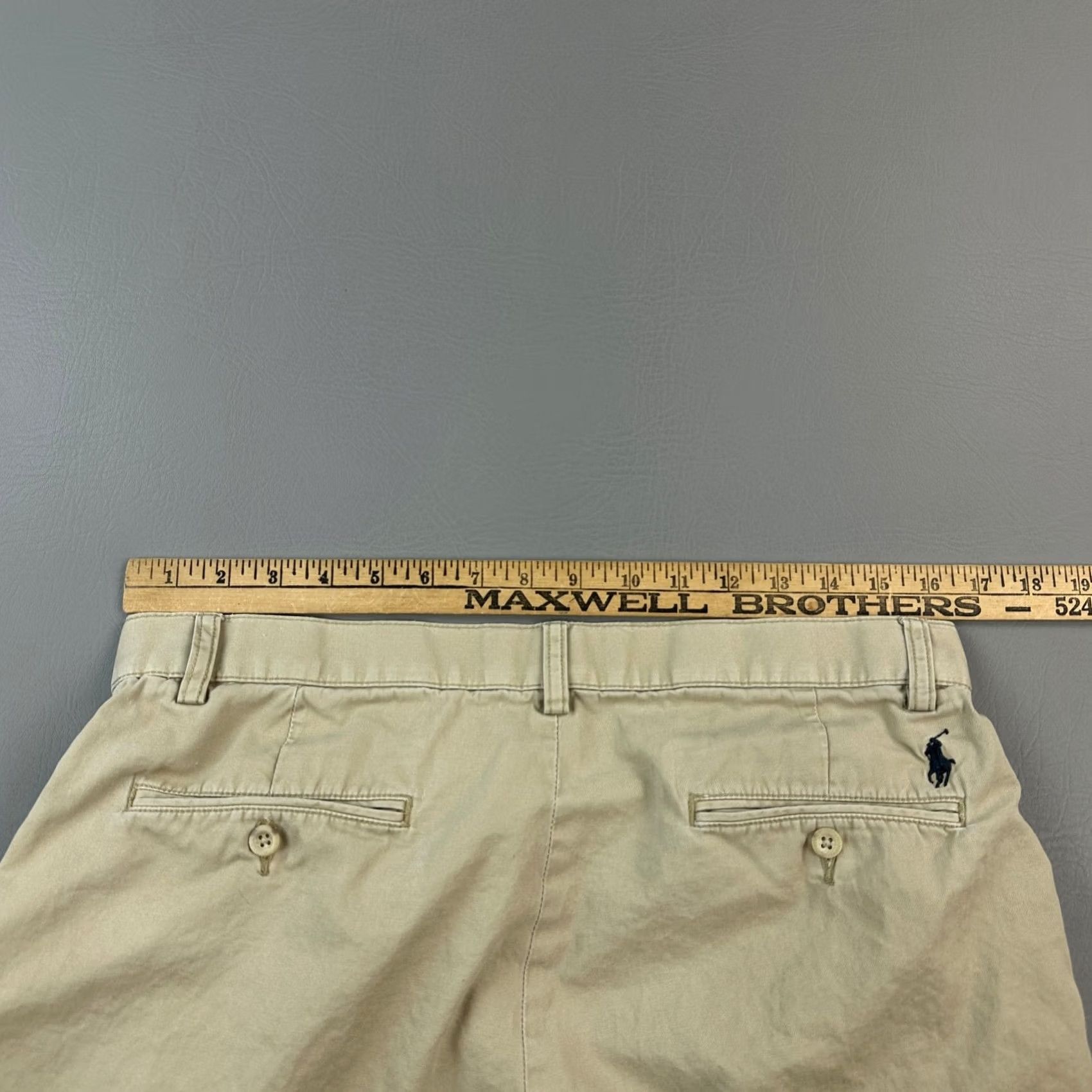 Polo Ralph Lauren Vintage Polo Ralph Lauren Prospect Shorts Mens 33 Flat Front Chino Casual Preppy Size US XS / EU 42 / 0 - 7 Thumbnail