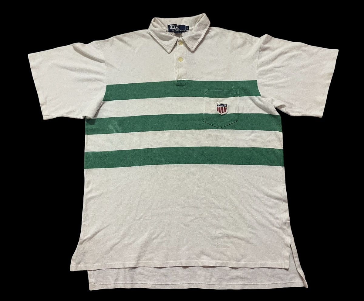 Polo Ralph Lauren 90’s Polo Ralph Lauren K-Swiss short-sleeve rugby polo shirt Size US L / EU 52-54 / 3 - 1 Thumbnail