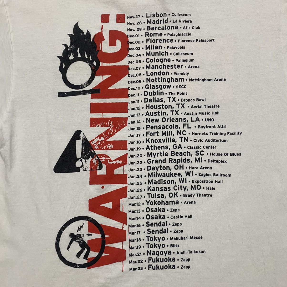 Vintage ©️2001 Vintage Green Day World Tour by Cinder Block Size US M / EU 48-50 / 2 - 8 Thumbnail