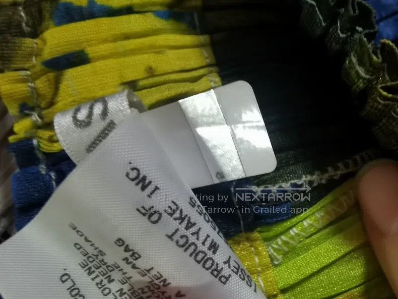 Issey Miyake Issey Miyake size:3 Color Block Long Pants Size 22" - 3 Thumbnail