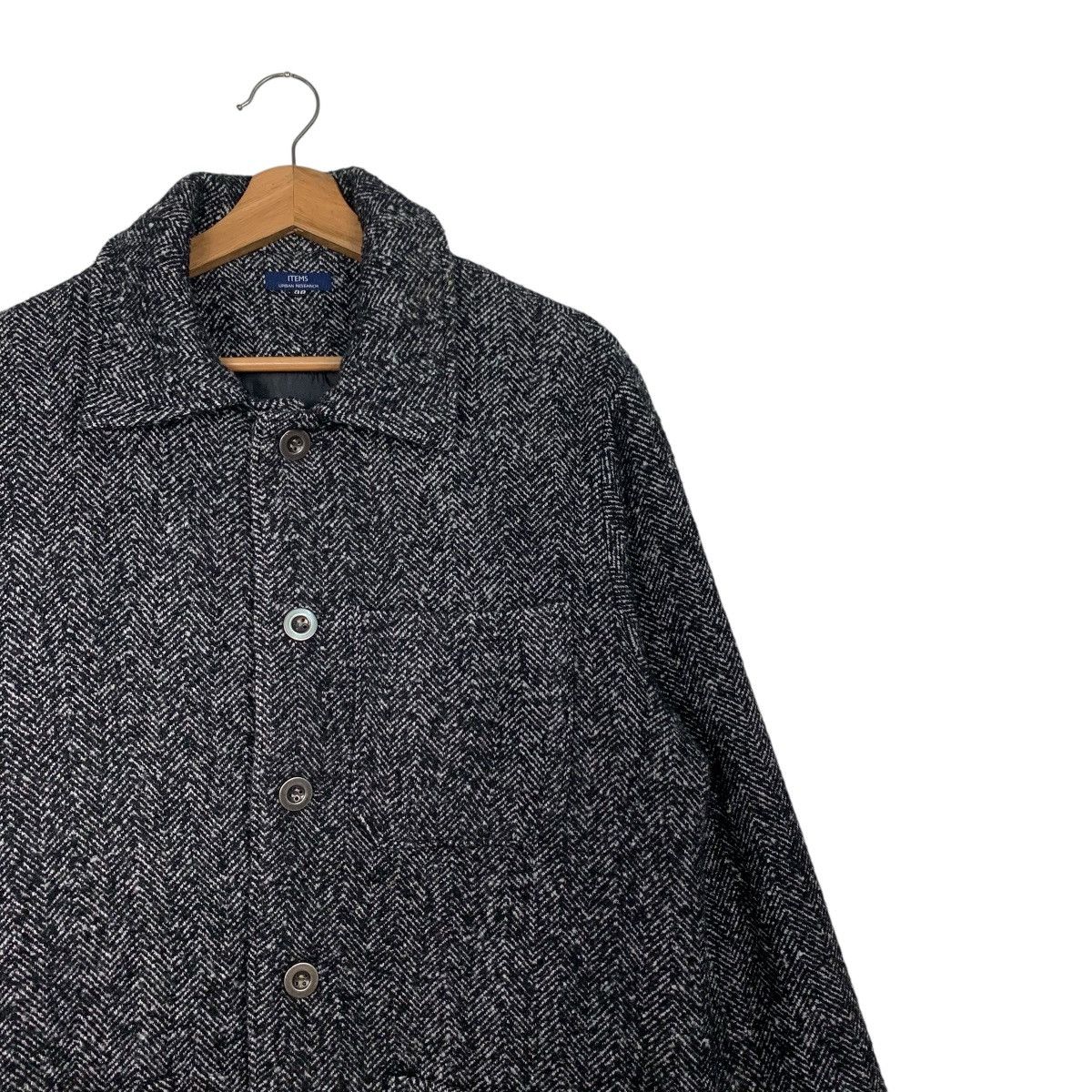 URBAN RESEARCH DOORS URBAN RESEARCH ITEMS Herringbone Jacket #2688-C120 Size US M / EU 48-50 / 2 - 5 Thumbnail