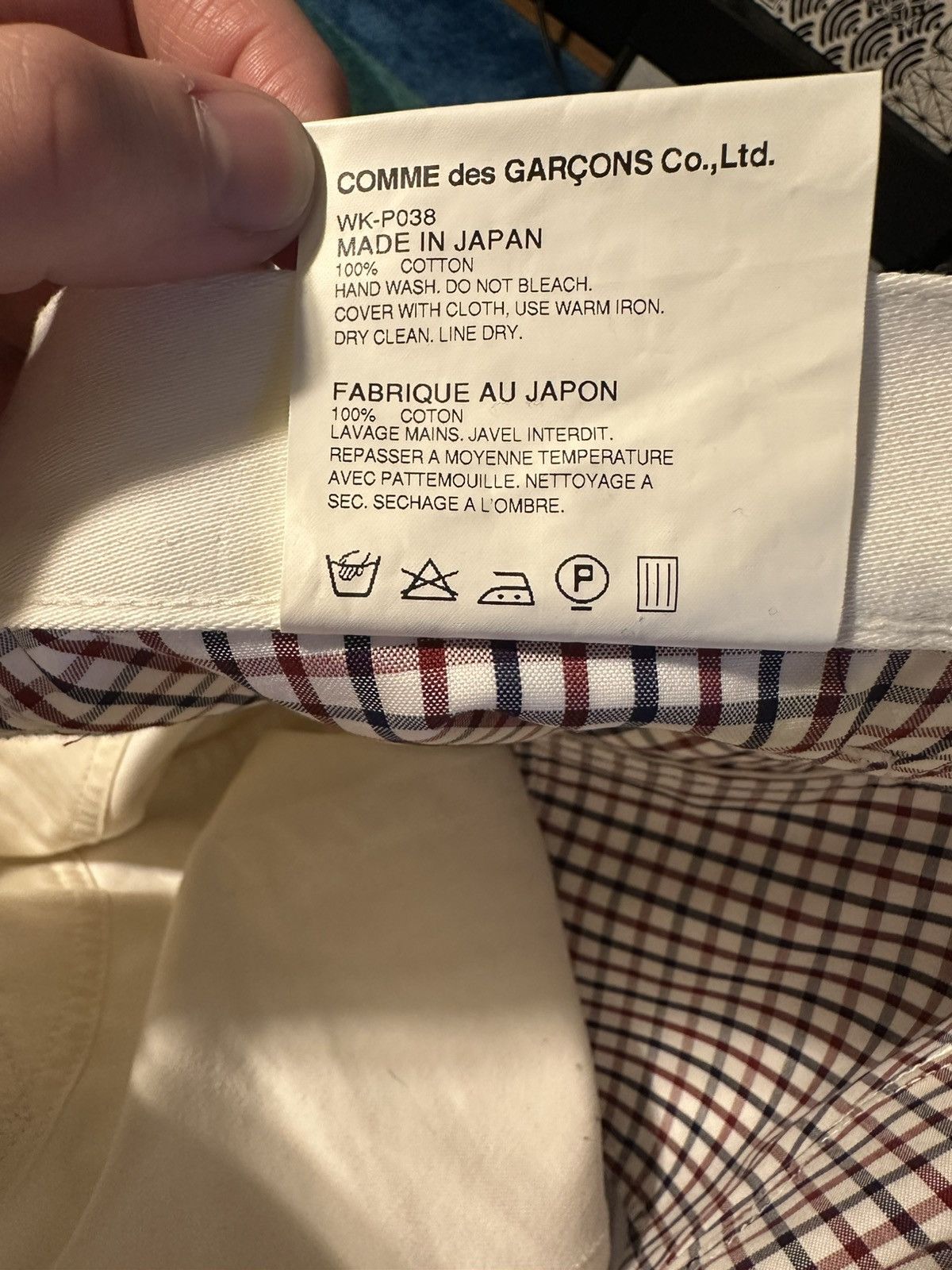 Comme des Garcons × Junya Watanabe Junya Watanabe Comme Des Garçons Man Pants Size US 32 / EU 48 - 12 Thumbnail