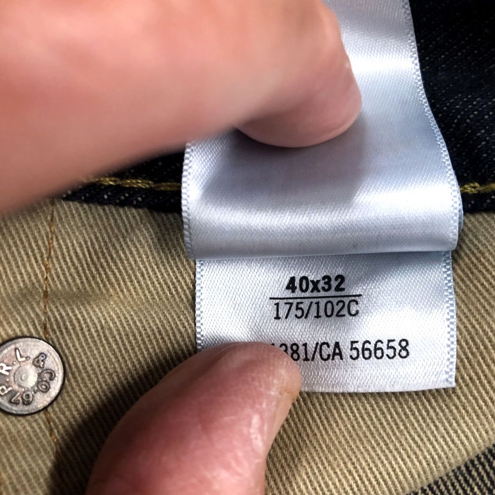 Polo Ralph Lauren Polo Ralph Lauren Jeans Varick Slim Straight Patch Blue 42x32 Button Fly Denim Stretch 5-Pocket Mens Regular Modern Vintage: No Size US XL / EU 56 / 4 - 7 Thumbnail