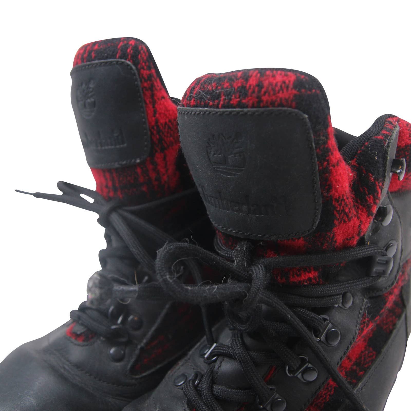 Timberland × Woolrich Woolen Mills Timberland x Woolrich Buffalo Plaid Wool Boots Size US 12 / EU 45 - 3 Thumbnail