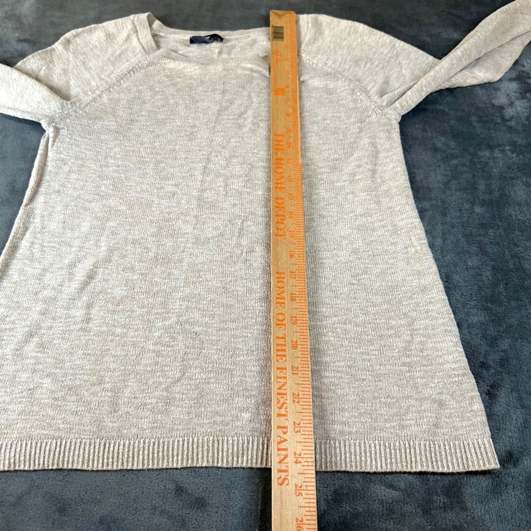 Gap Gap Knit Sweater Tunic Top Long Sleeve Beige Womens Medium Size M / US 6-8 / IT 42-44 - 5 Thumbnail