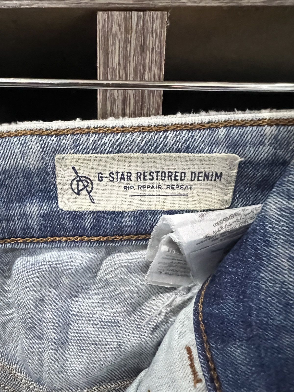 G-Star 🔥G-Star Raw Distressed Denim Size US 38 / EU 54 - 16 Thumbnail