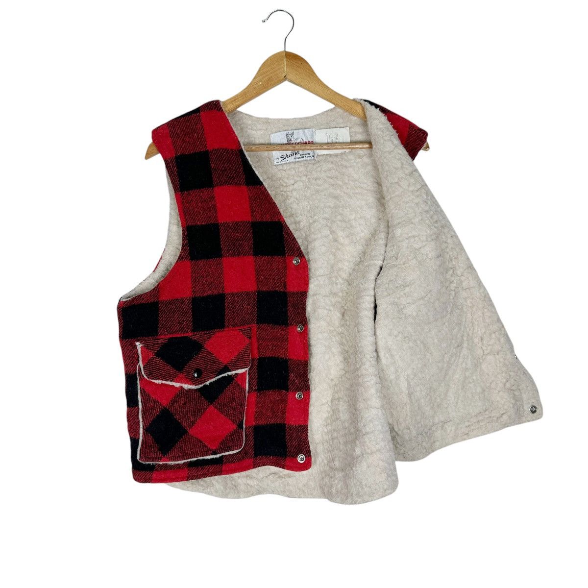 Vintage ☀️VTG SHANE MACKINAW TARTAN SNAP BUTTON JACKET LIKE FILSON Size US L / EU 52-54 / 3 - 6 Thumbnail