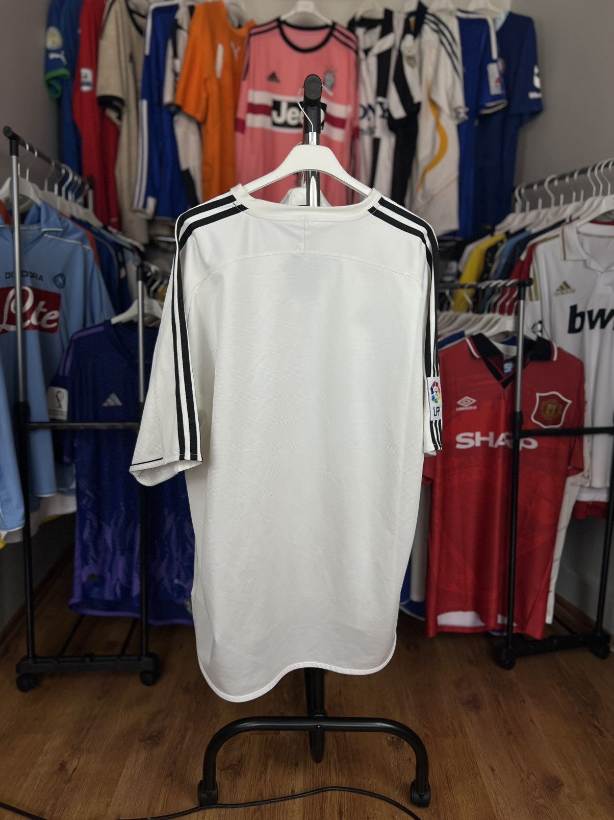 Adidas Soccer Jersey Adidas Real Madrid 2003/04 White Retro Shirt Size US XL / EU 56 / 4 - 2 Thumbnail