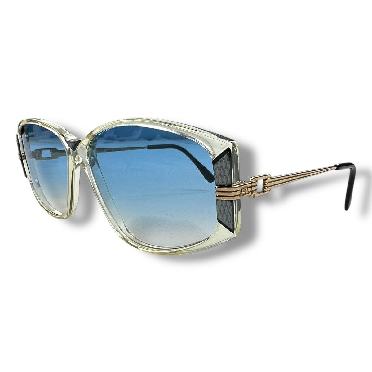 Yves Saint Laurent YVES SAINT LAURENT ERIS 067 SUNGLASSES W/ SKY BLUE LENSES Size ONE SIZE - 1 Thumbnail