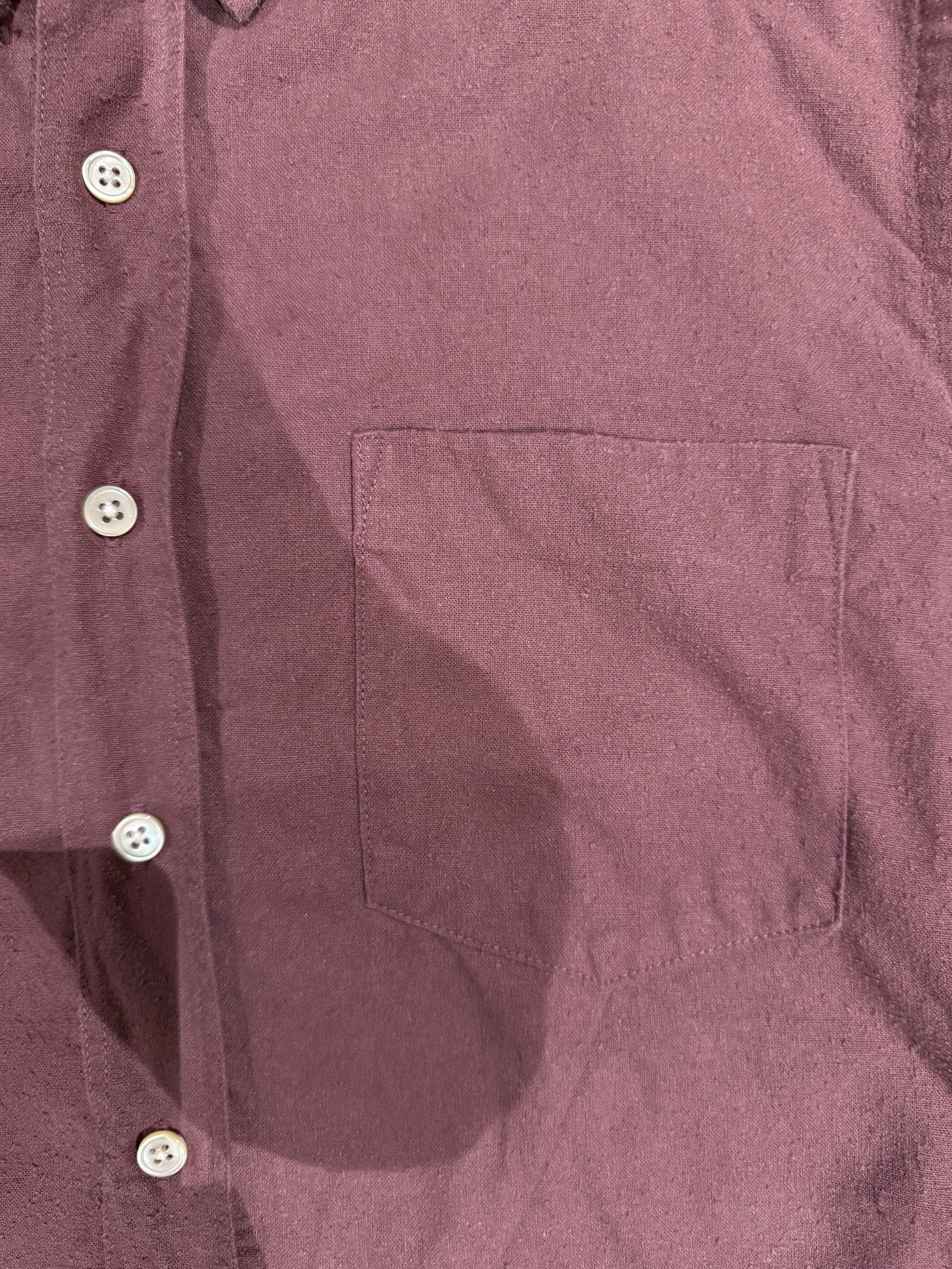 Our Legacy 💚 2022 Our Legacy Silk Noil Classic Shirt Hawthorn Size 44 Size US S / EU 44-46 / 1 - 8 Thumbnail