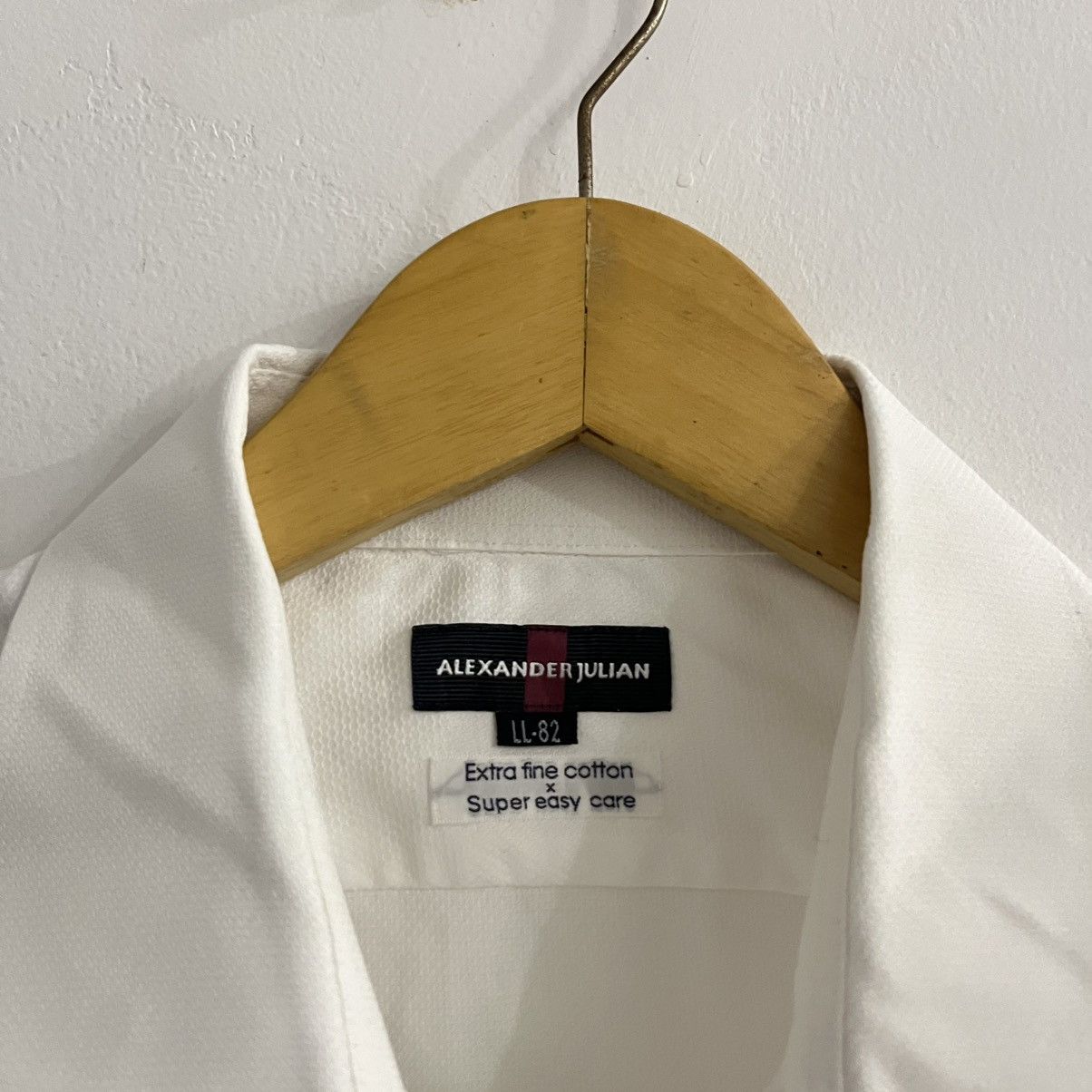 Alexander Julian Alexander Julian - Basic Formal White Shirt Size US L / EU 52-54 / 3 - 3 Thumbnail