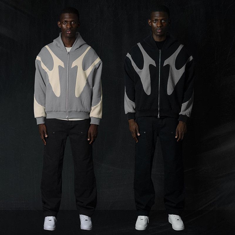 Japanese Brand × Vintage Y2K Zip Up Hoodie Unisex Size US S / EU 44-46 / 1 - 5 Thumbnail